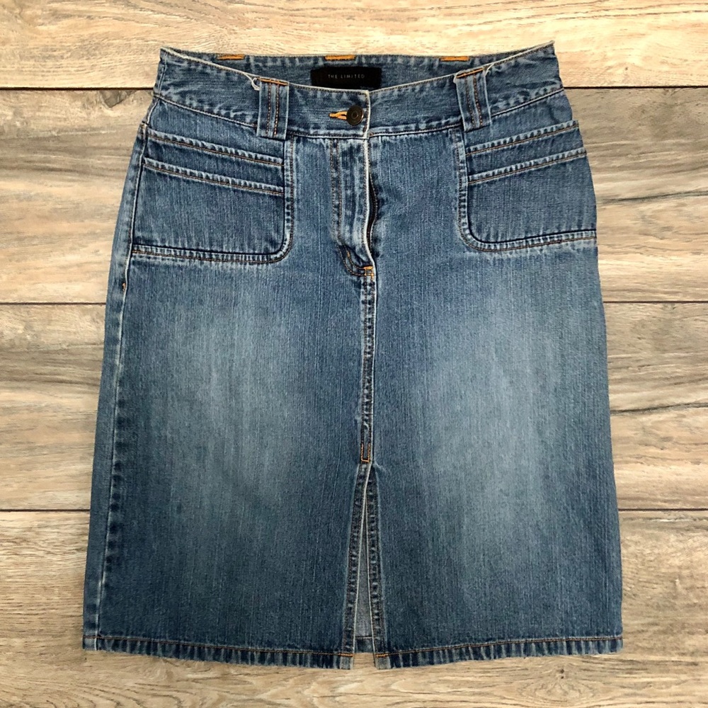 The Limited - Denim Skirt, size 2